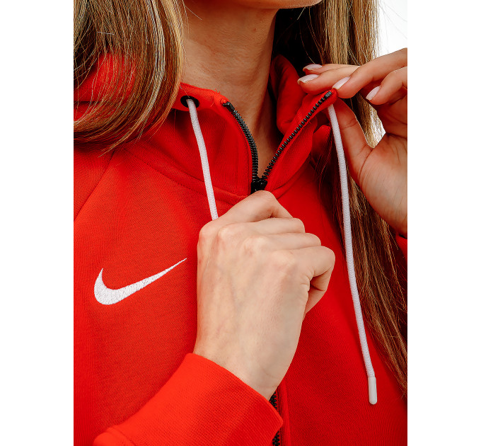Жіноча Толстовка Nike FLC PARK20 FZ HOODIE Червоний M (7dCW6955-657 M)