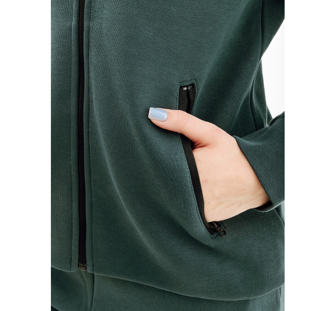 Жіноча Толстовка Nike NS TCH FLC WR FZ HD Зелений XS (7dFB8338-328 XS)