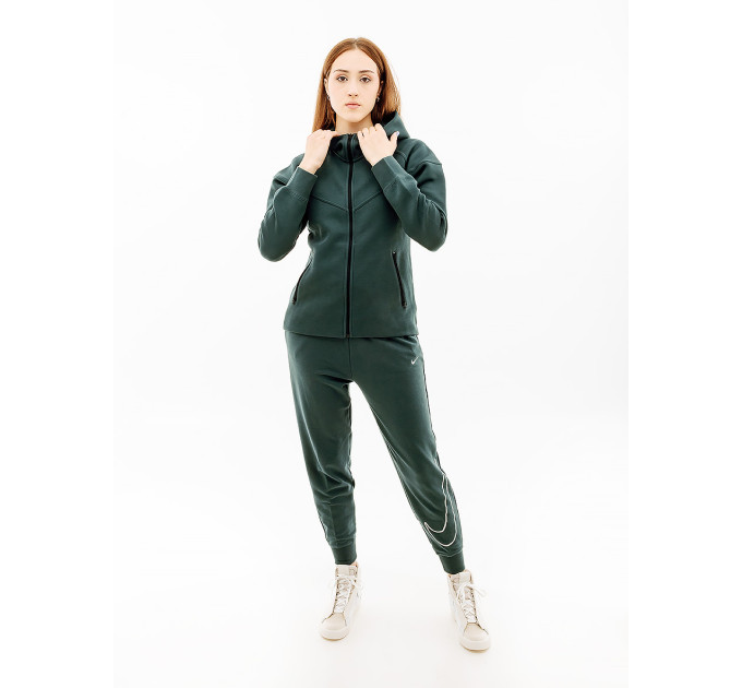 Жіноча Толстовка Nike NS TCH FLC WR FZ HD Зелений XS (7dFB8338-328 XS)