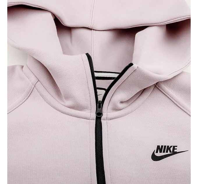 Жіноча Толстовка Nike W TCH FLC WR FZ HDY Рожевий L (7dFB8338-019 L)