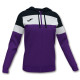 Жіноча толстовка Joma CREW IV Фіолетовий,Чорний 2XS (901041.551 2XS)