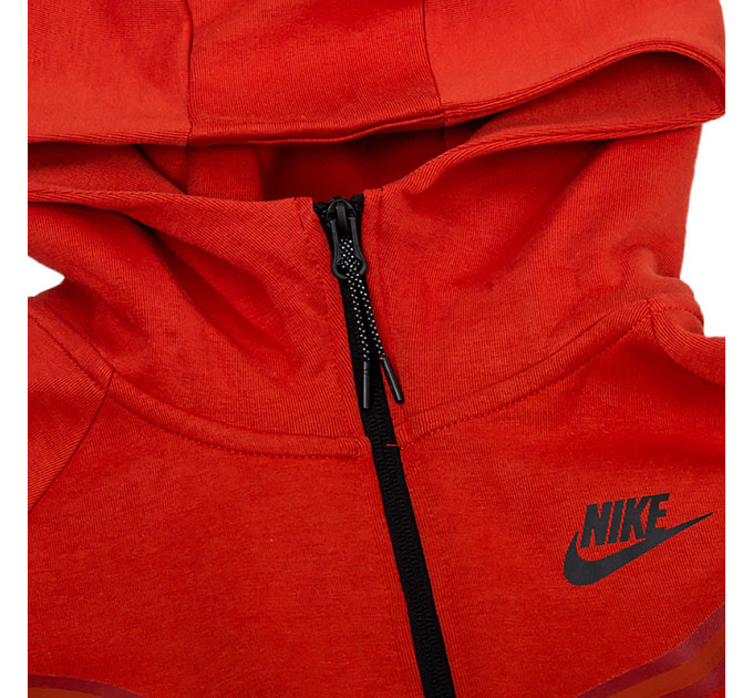 Жіноча Толстовка Nike FLC WR ESSNTL FZ HDY Вишневий S (CW4298-623 S)