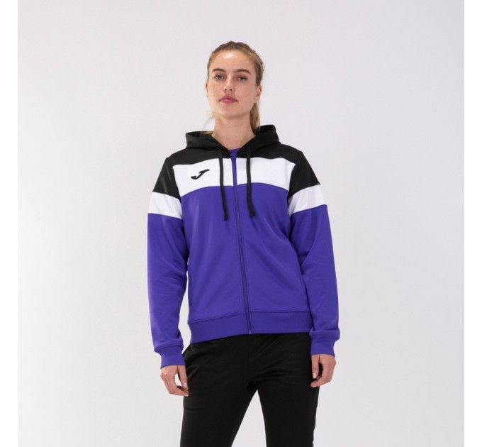 Жіноча толстовка Joma CREW IV Фіолетовий,Чорний S (901041.551 S)