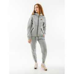 Жіноча Толстовка Nike NS TCH FLC WR FZ HD Сірий M (7dFB8338-063 M)
