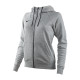 Жіноча Толстовка Nike FLC PARK20 FZ HOODIE Сірий M (7dCW6955-063 M)