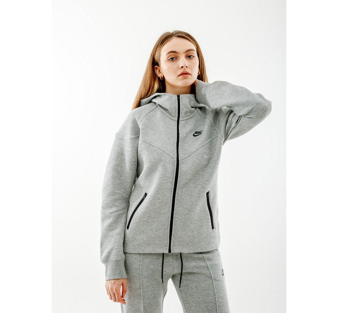 Жіноча Толстовка Nike NS TCH FLC WR FZ HD Сірий S (7dFB8338-063 S) Жіноча Толстовка Nike NS TCH FLC WR FZ HD Сірий S (7dFB8338-063 S)