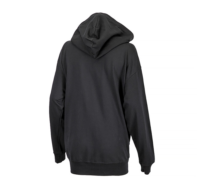 Жіноча Толстовка Nike W NSW JRSY OS FZ HOODIE Чорний L (7dDM6415-010 L)