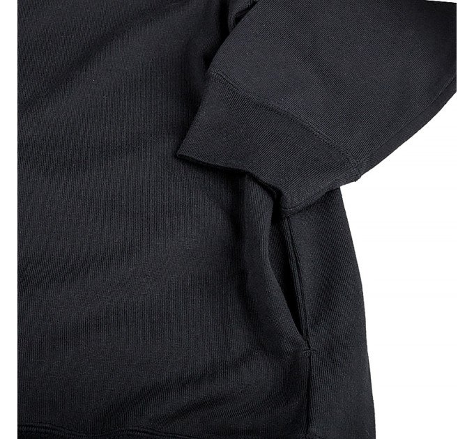 Жіноча Толстовка Nike W NSW JRSY OS FZ HOODIE Чорний L (7dDM6415-010 L)