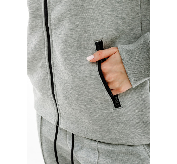 Жіноча Толстовка Nike NS TCH FLC WR FZ HD Сірий XS (7dFB8338-063 XS)