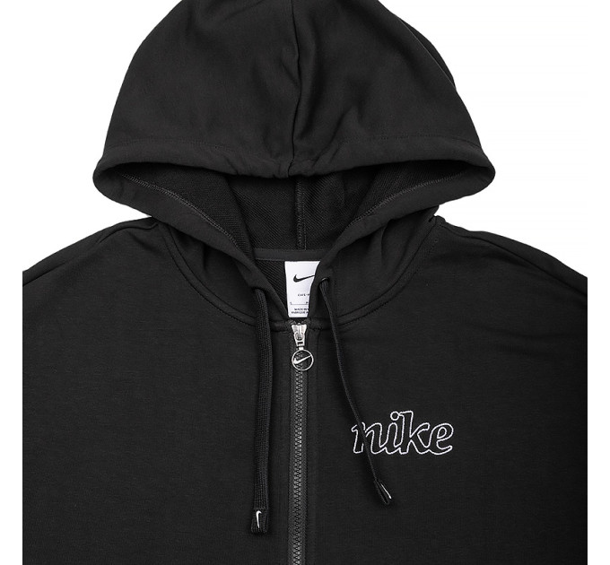 Жіноча Толстовка Nike W NK DF GT FT GX HD FZ HOODIE Чорний XS (DQ5536-010)