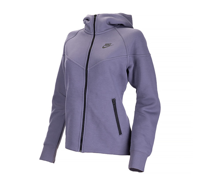 Жіноча Толстовка Nike W TCH FLC WR FZ HDY Синій L (7dFB8338-003 L) Жіноча Толстовка Nike W TCH FLC WR FZ HDY Синій L (7dFB8338-003 L)