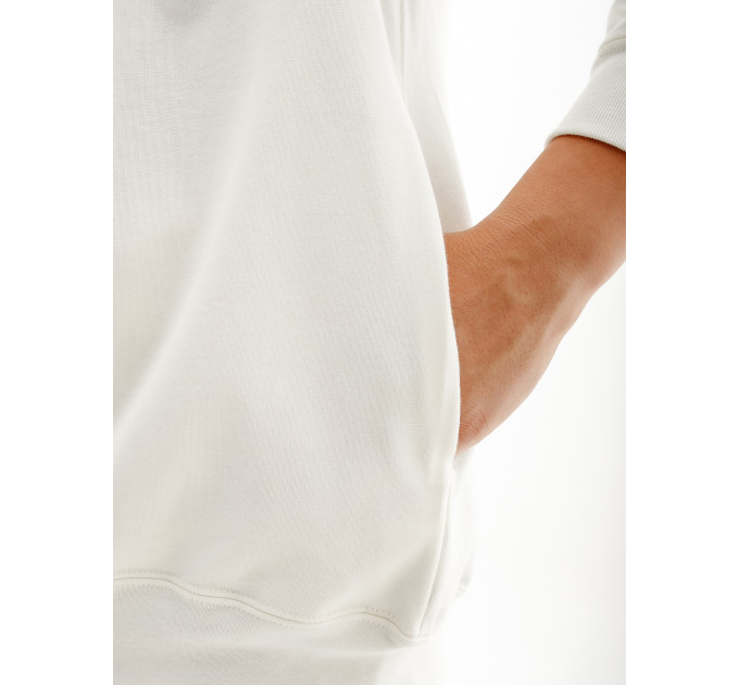 Жіноча Толстовка Nike W NSW JRSY OS FZ HOODIE Бежевий L (7dDM6415-133 L)