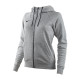 Жіноча Толстовка Nike FLC PARK20 FZ HOODIE Сірий L (7dCW6955-063 L)
