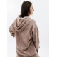 Жіноча Толстовка Nike W NSW JRSY OS FZ HOODIE Бежевий S (7dDM6415-272 S)