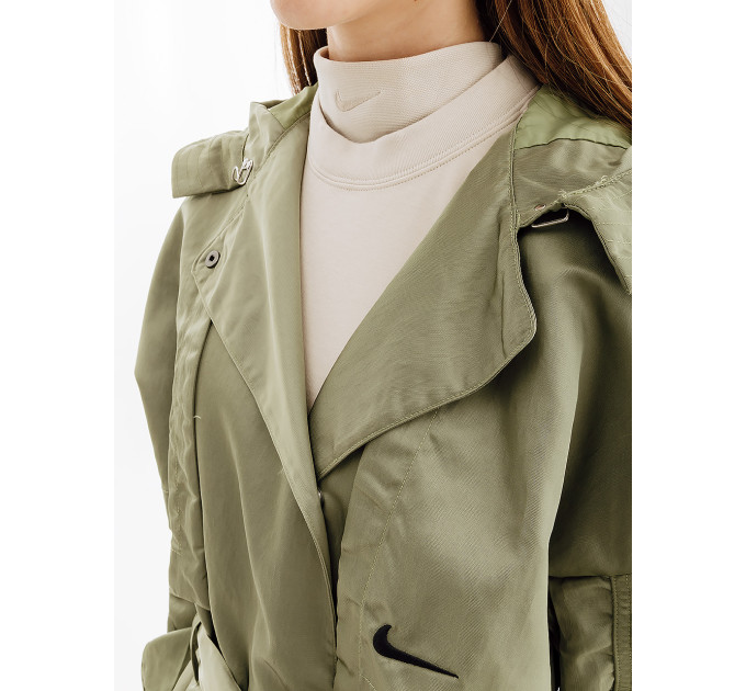 Жіночий Тренч Nike TRENCH SU Бежевий M (7dFB4521-386 M)