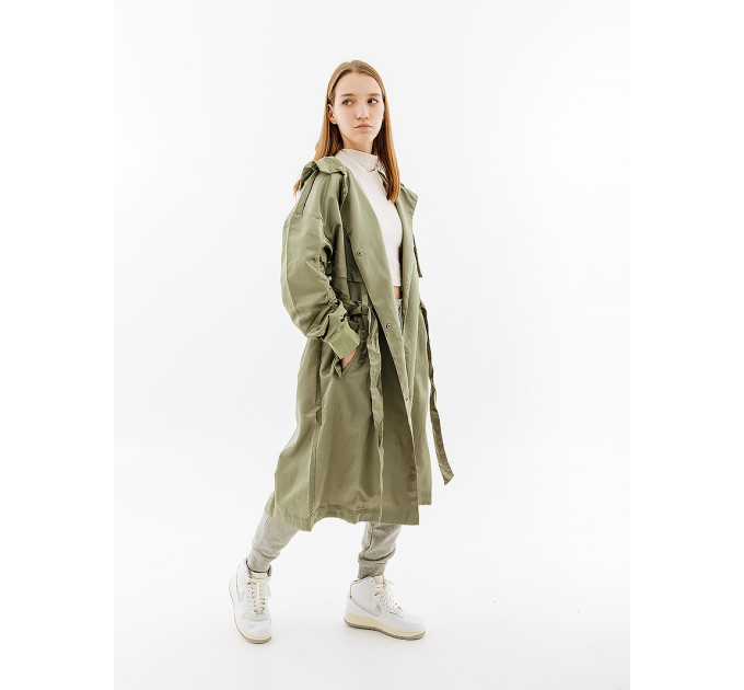 Жіночий Тренч Nike TRENCH SU Бежевий M (7dFB4521-386 M)