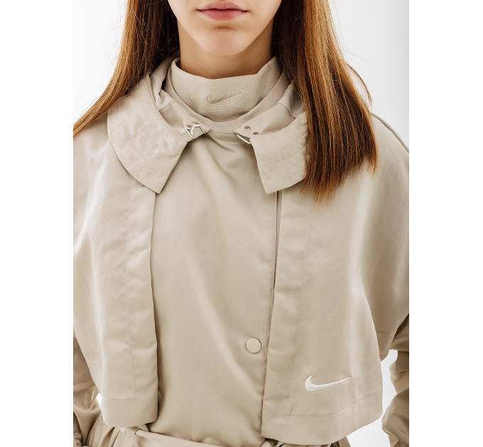 Жіночий Тренч Nike TRENCH SU Бежевий S (7dFB4521-104 S)