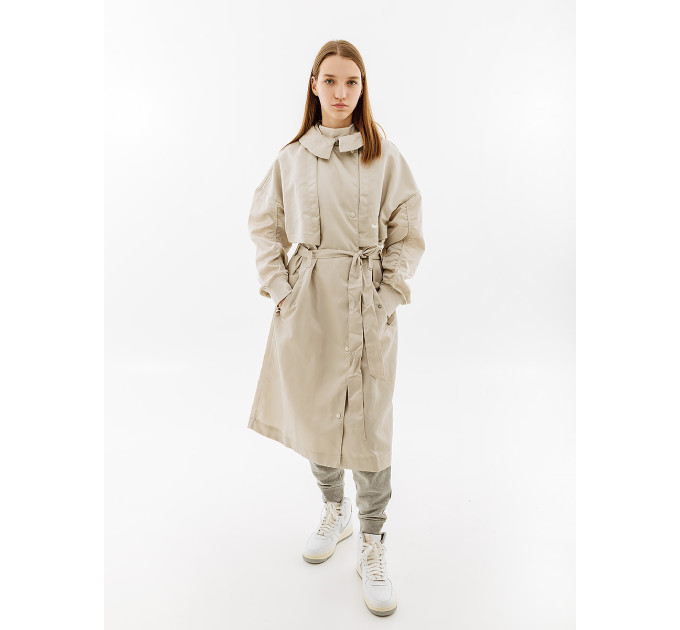 Жіночий Тренч Nike TRENCH SU Бежевий XL (7dFB4521-104 XL)