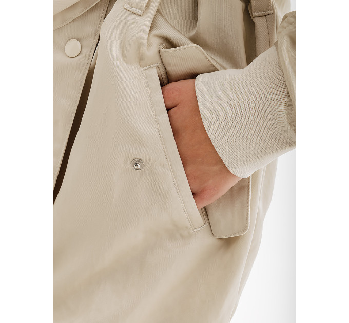 Жіночий Тренч Nike TRENCH SU Бежевий XL (7dFB4521-104 XL)