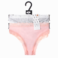 Трусики-танга Fashion Lady Tan Tanga F 2-pack L gray/peach 13890384-3
