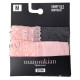 Трусики-шорти Manoukian Shorty-X2 -Femme 2-pack S dark gray/pink 12890483-2