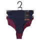 Трусики-танга Manoukian Tanga-X2-Femme 2-pack M blue/burgundy 19890191-2 Трусики-танга Manoukian Tanga-X2-Femme 2-pack M blue/burgundy 19890191-2