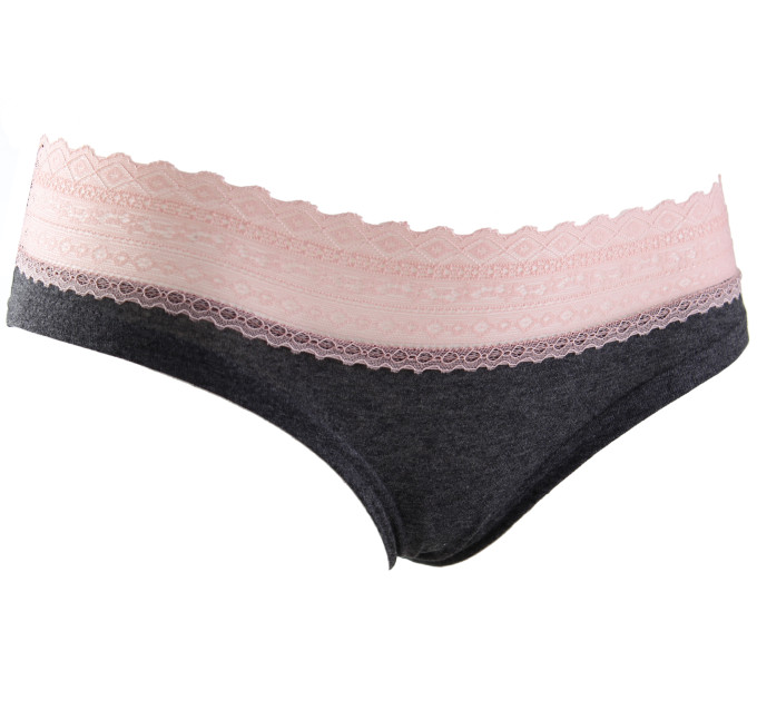 Трусики-шорти Manoukian Shorty-X2 -Femme 2-pack M dark gray/pink 12890483-2