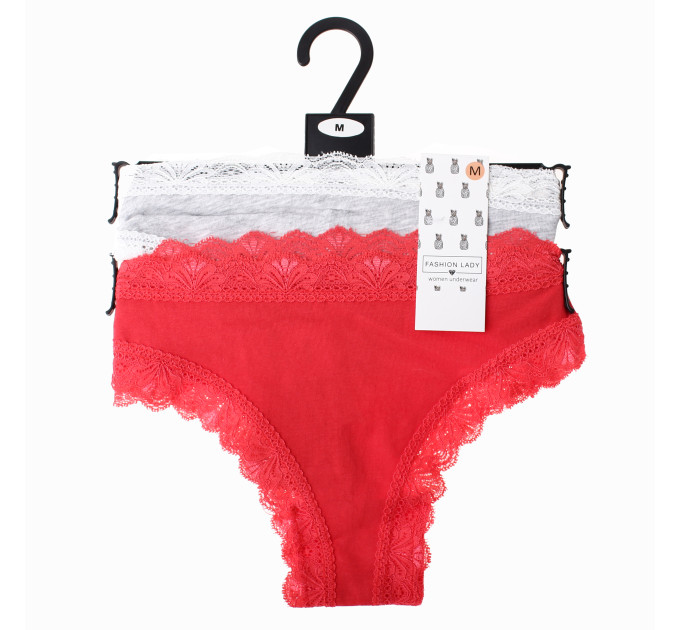 Трусики-танга Fashion Lady Tan Tanga F 2-pack XL gray/red 13890384-4