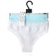 Трусики-танга Fashion Lady Tan Tanga F 2-pack S white/turquoise 13890384-1