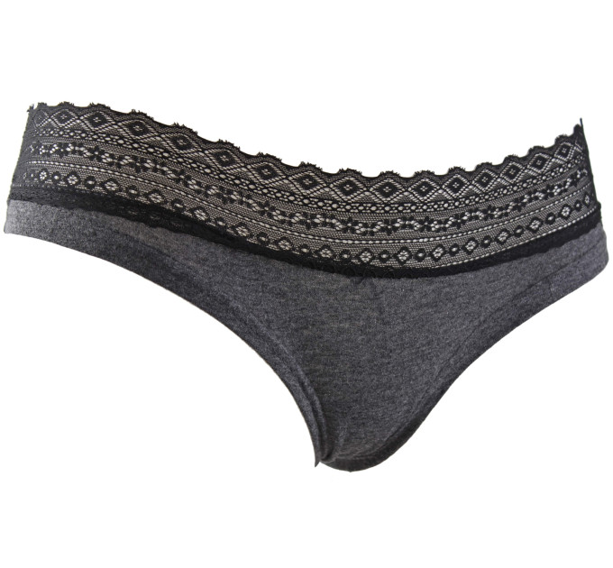Трусики-шорти Manoukian Shorty-X2 -Femme 2-pack M black/gray 12890483-3