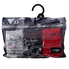 Трусики-сліп Fashion Lady Slips-X3-Femme 3-pack M red/blue/gray 12890185-2