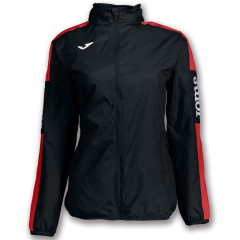 Жіноча вітровка Joma RAINJACKET CHAMPION IV BLACK-RED WOMAN чорний,червоний S 900382.106 S Жіноча вітровка Joma RAINJACKET CHAMPION IV BLACK-RED WOMAN чорний,червоний S 900382.106 S