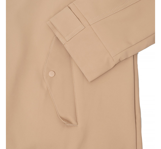 Жіноча Вітровка Nike W NSW ESSNTL SF WVN PRKA JKT Бежевий L (DM6245-200 L)