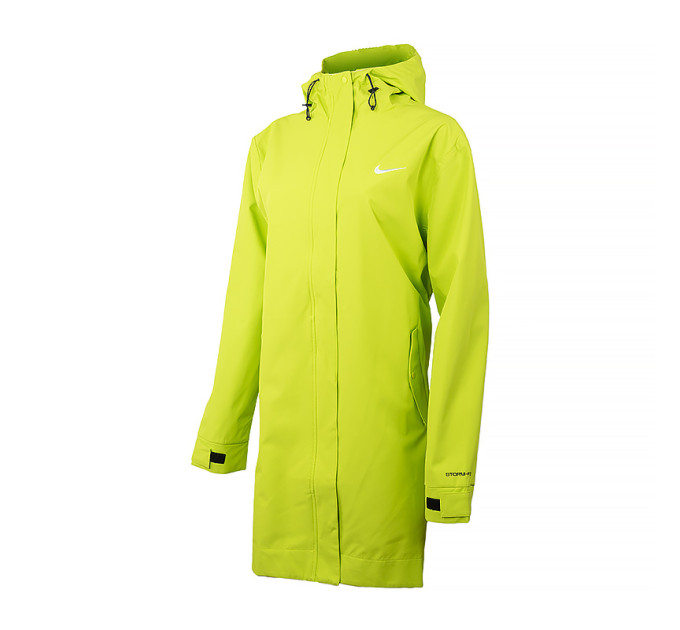Жіноча Вітровка Nike W NSW ESSNTL SF WVN PRKA JKT Салатовий L (DM6245-321 L)