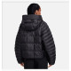 Жіноча Зимова куртка Nike W NSW ESSNTL PRIMA PUFFER Чорний M (7dFB8729-010 M)