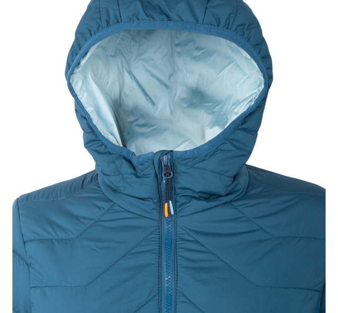 Жіноча Куртка CMP JACKET LONG FIX HOOD Синій 2XS (32K1556-M928 2XS)