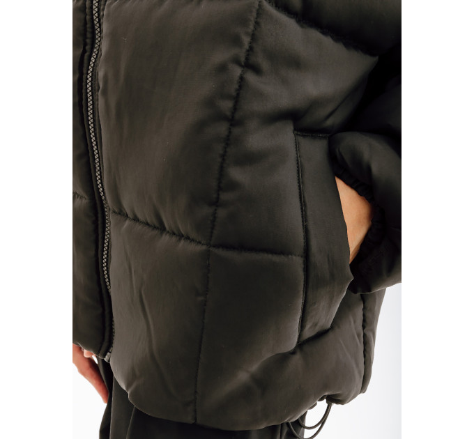 Жіноча Куртка Nike CLSC PUFFER Чорний S (7dFB7672-010 S)