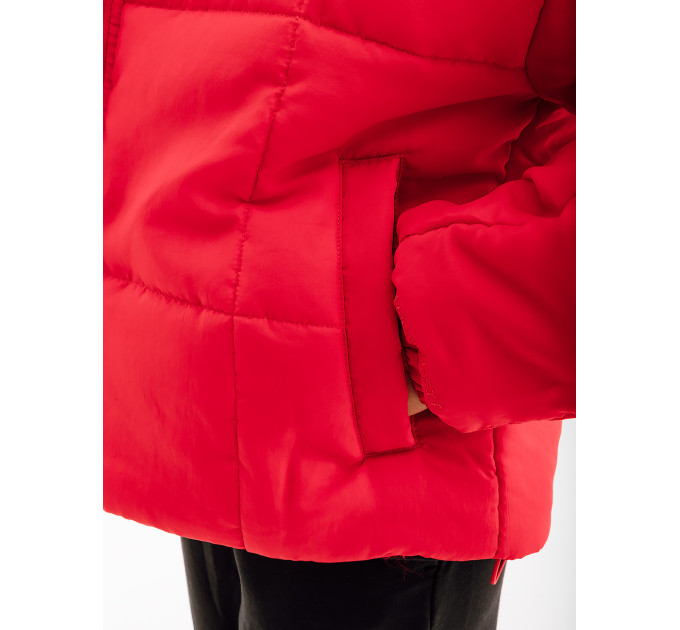 Жіноча Куртка Nike CLSC PUFFER Червоний XL (7dFB7672-677 XL)