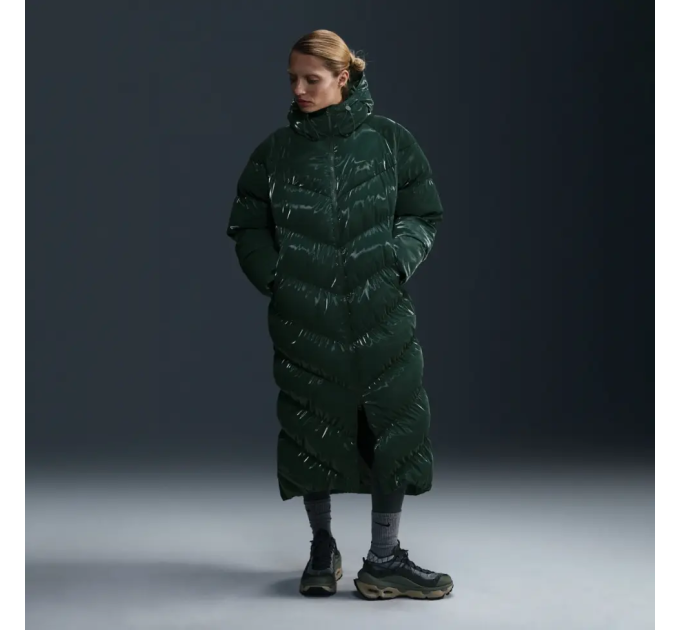 Жіноча Зимова куртка Nike W NSW TF OS SHN SNFL WNPFR PKA Зелений L (7dFV7827-338 L)