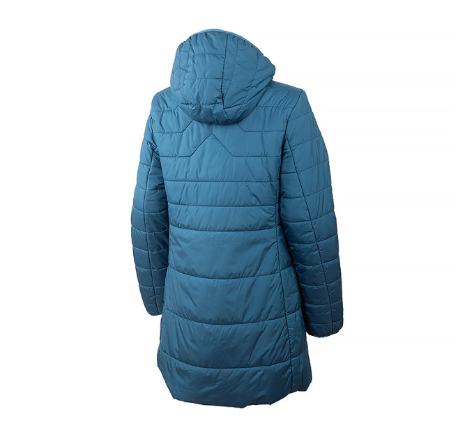 Жіноча Куртка CMP JACKET LONG FIX HOOD Синій S (32K1556-M928 S)