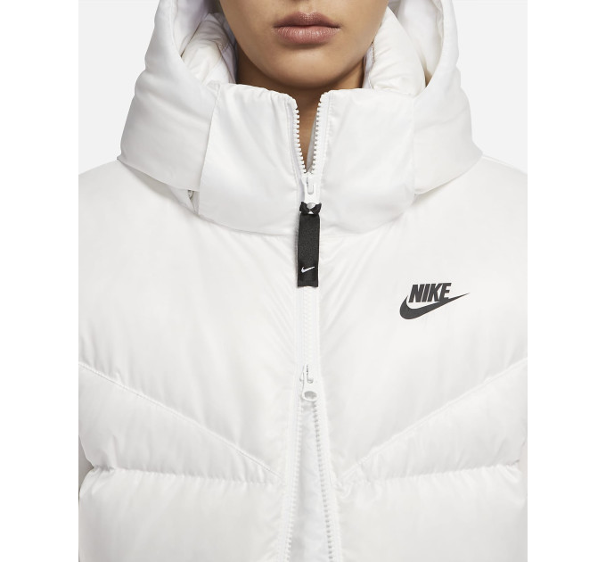 Жіноча Зимова куртка Nike W NSW TF CITY HD PARKA Білий XS (7dDH4081-100 XS)