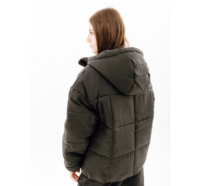 Жіноча Куртка Nike CLSC PUFFER Чорний XS (7dFB7672-010 XS)