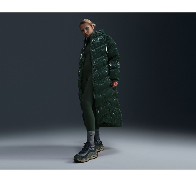 Жіноча Зимова куртка Nike W NSW TF OS SHN SNFL WNPFR PKA Зелений M (7dFV7827-338 M)