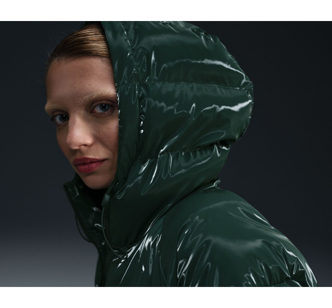 Жіноча Зимова куртка Nike W NSW TF OS SHN SNFL WNPFR PKA Зелений M (7dFV7827-338 M)