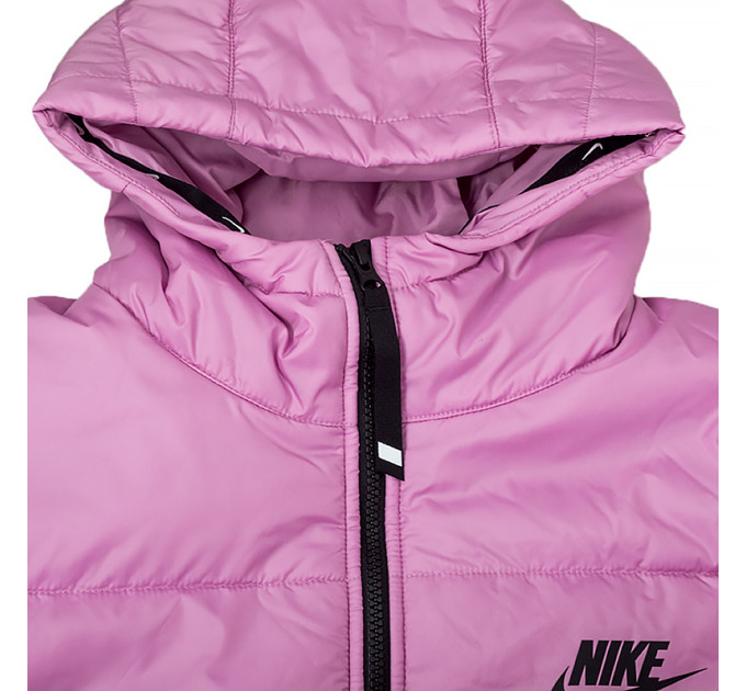 Жіноча Куртка Nike W NSW SYN TF RPL HD PARKA Рожевий L (DX1798-522)