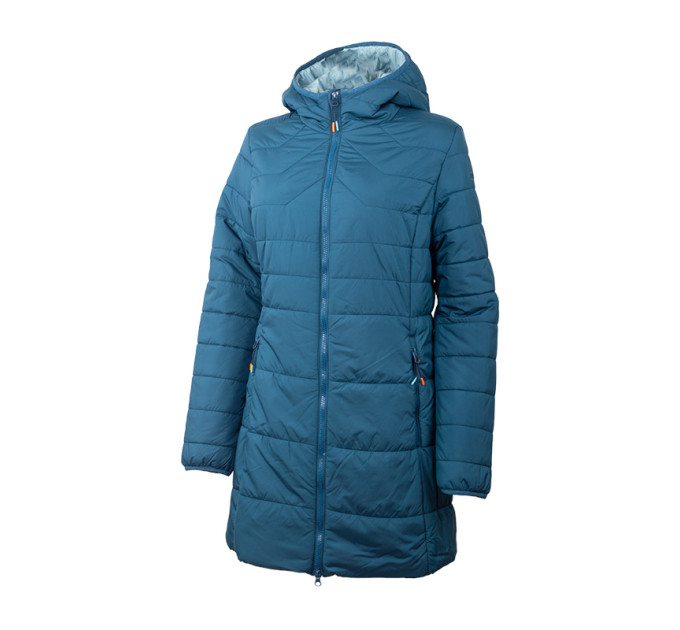Жіноча Куртка CMP JACKET LONG FIX HOOD Синій M (32K1556-M928 M)