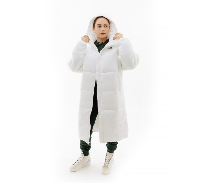 Жіноча Куртка Nike CLSC PARKA Білий M (7dFB7675-100 M)