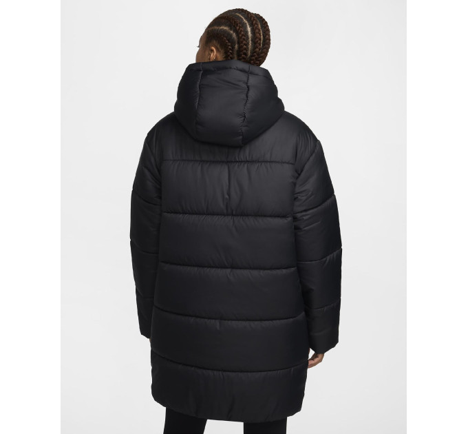 Жіноча Куртка Nike W Nsw Tf Snfl Nk Clsc Prka Чорний S (7dFZ5903-010 S)