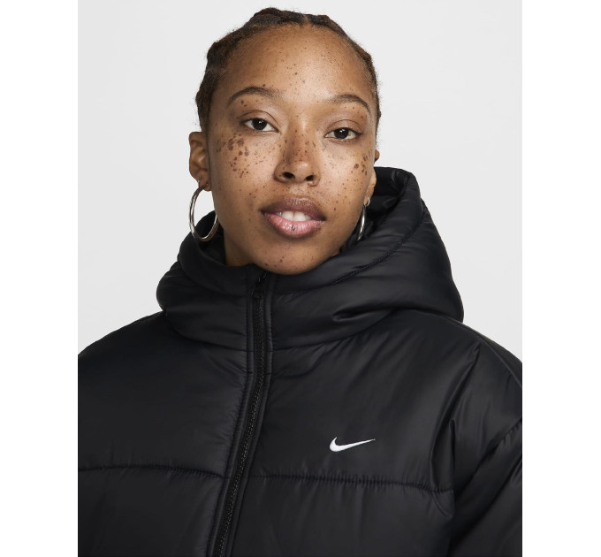 Жіноча Куртка Nike W Nsw Tf Snfl Nk Clsc Prka Чорний S (7dFZ5903-010 S)