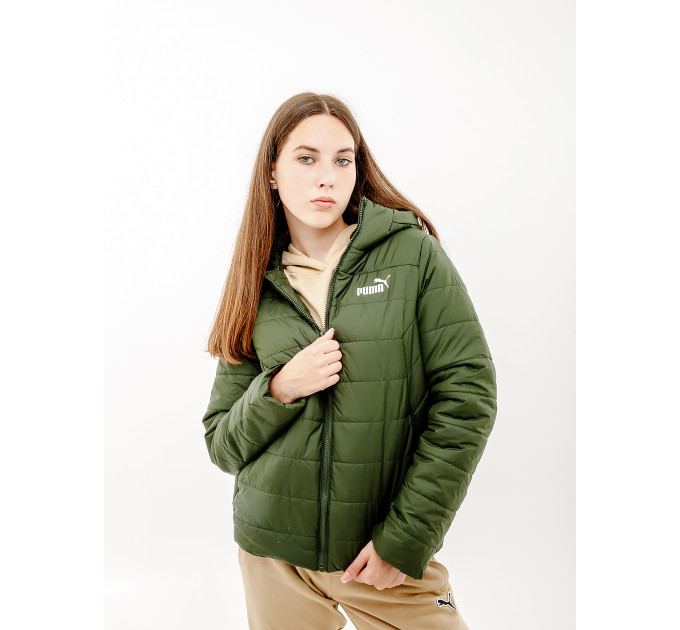 Жіноча Куртка Puma ESS Padded Jacket Хакі XS (7d84894031 XS) Жіноча Куртка Puma ESS Padded Jacket Хакі XS (7d84894031 XS)